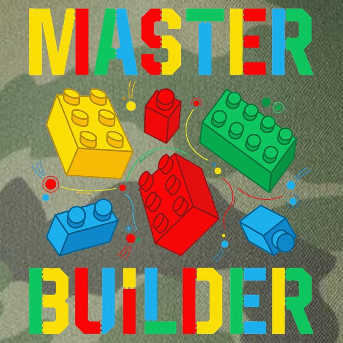 Master Builder Building Blocks Brick Toy Master Builder Legacy Tie Dye Trucker Hat