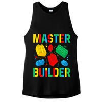 Master Builder Building Blocks Brick Toy Master Builder Ladies PosiCharge Tri-Blend Wicking Tank