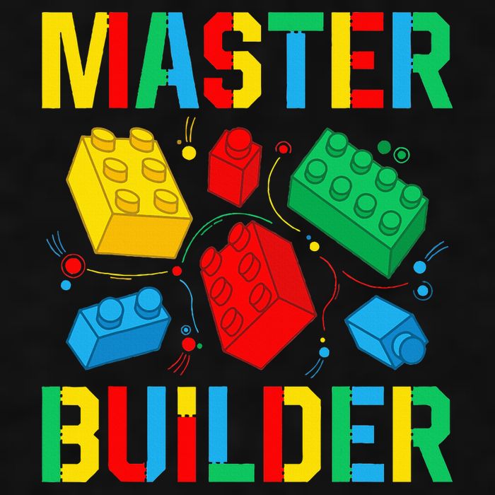 Master Builder Building Blocks Brick Toy Master Builder Ladies PosiCharge Tri-Blend Wicking Tank