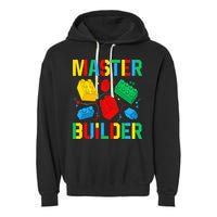 Master Builder Building Blocks Brick Toy Master Builder Garment-Dyed Fleece Hoodie