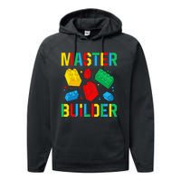 Master Builder Building Blocks Brick Toy Master Builder Performance Fleece Hoodie