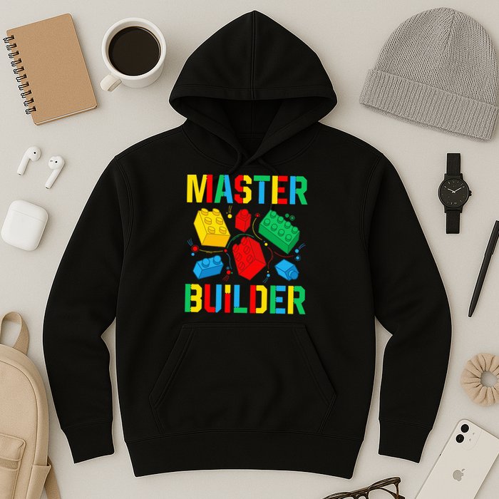 Master Builder Building Blocks Brick Toy Master Builder Hoodie