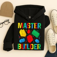 Master Builder Building Blocks Brick Toy Master Builder Hoodie