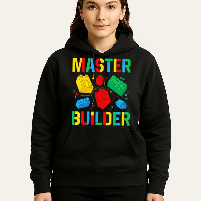 Master Builder Building Blocks Brick Toy Master Builder Hoodie