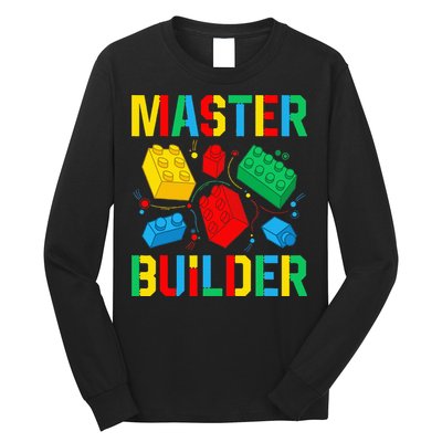 Master Builder Building Blocks Brick Toy Master Builder Long Sleeve Shirt