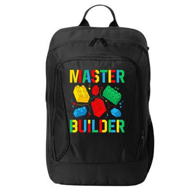 Master Builder Building Blocks Brick Toy Master Builder City Backpack