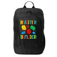 Master Builder Building Blocks Brick Toy Master Builder City Backpack