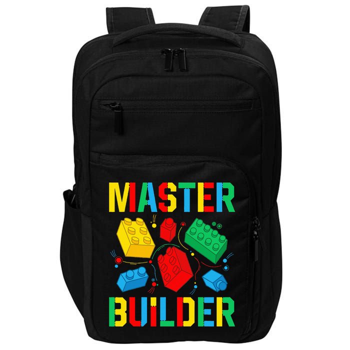 Master Builder Building Blocks Brick Toy Master Builder Impact Tech Backpack