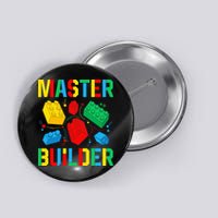 Master Builder Building Blocks Brick Toy Master Builder Button