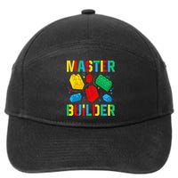 Master Builder Building Blocks Brick Toy Master Builder 7-Panel Snapback Hat