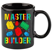 Master Builder Building Blocks Brick Toy Master Builder 11oz C Handle Ceramic Mug