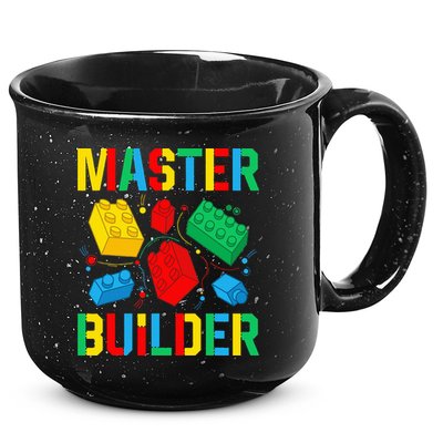 Master Builder Building Blocks Brick Toy Master Builder 15oz Campfire Ceramic Mug