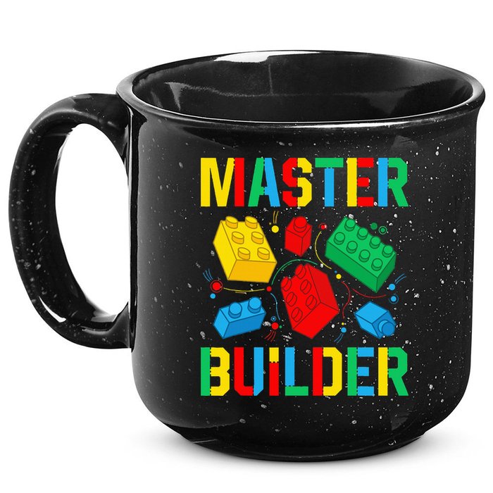 Master Builder Building Blocks Brick Toy Master Builder 15oz Campfire Ceramic Mug