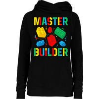 Master Builder Building Blocks Brick Toy Master Builder Womens Funnel Neck Pullover Hood