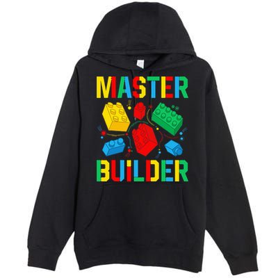 Master Builder Building Blocks Brick Toy Master Builder Premium Pullover Hoodie
