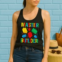 Master Builder Building Blocks Brick Toy Master Builder Womens Tank Top