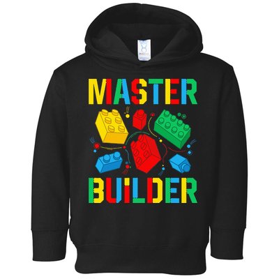 Master Builder Building Blocks Brick Toy Master Builder Toddler Hoodie