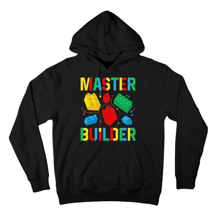 Master Builder Building Blocks Brick Toy Master Builder Tall Hoodie