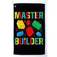 Master Builder Building Blocks Brick Toy Master Builder Golf Towel