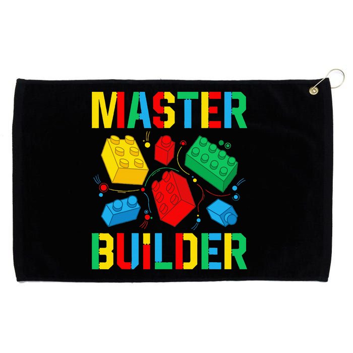 Master Builder Building Blocks Brick Toy Master Builder Grommeted Golf Towel