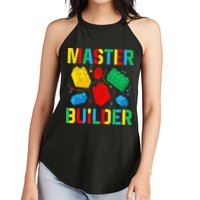 Master Builder Building Blocks Brick Toy Master Builder Women's Perfect Tri Rocker Tank