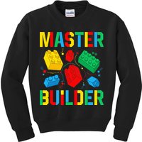 Master Builder Building Blocks Brick Toy Master Builder Kids Sweatshirt