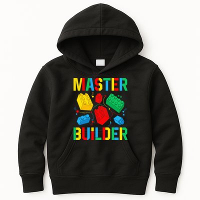 Master Builder Building Blocks Brick Toy Master Builder Kids Hoodie