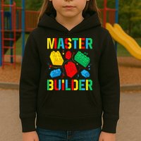 Master Builder Building Blocks Brick Toy Master Builder Kids Hoodie