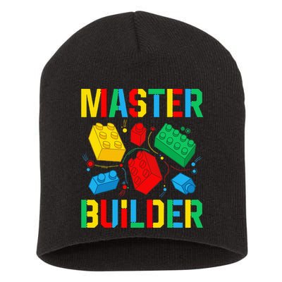 Master Builder Building Blocks Brick Toy Master Builder Short Acrylic Beanie