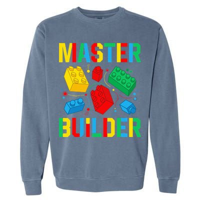 Master Builder Building Blocks Brick Toy Master Builder Garment-Dyed Sweatshirt