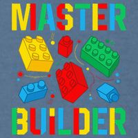 Master Builder Building Blocks Brick Toy Master Builder Garment-Dyed Sweatshirt