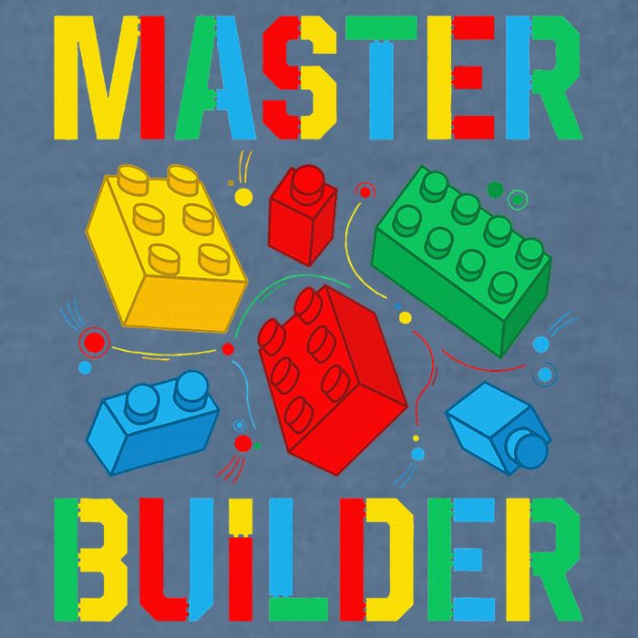 Master Builder Building Blocks Brick Toy Master Builder Garment-Dyed Sweatshirt