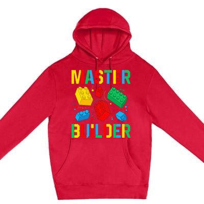 Master Builder Building Blocks Brick Toy Master Builder Premium Pullover Hoodie