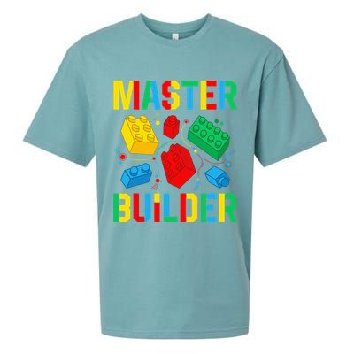 Master Builder Building Blocks Brick Toy Master Builder Sueded Cloud Jersey T-Shirt