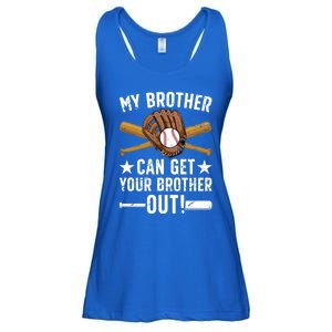 My Brother Baseball Brother Baseball PlayerS Brother Gift Ladies Essential Flowy Tank