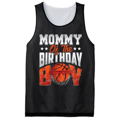 Mommy Basketball Birthday Family Baller Bday Party Mesh Reversible Basketball Jersey Tank