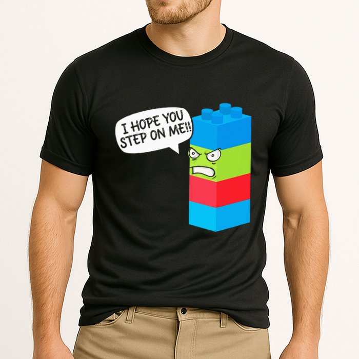 Master Builder Bricks Blocks Play Toys Cooling Performance Crew T-Shirt
