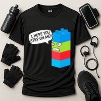 Master Builder Bricks Blocks Play Toys Cooling Performance Crew T-Shirt