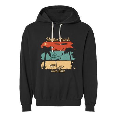 Matira Beach Bora Bora Garment-Dyed Fleece Hoodie
