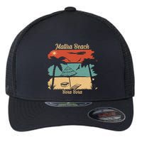 Matira Beach Bora Bora Flexfit Unipanel Trucker Cap