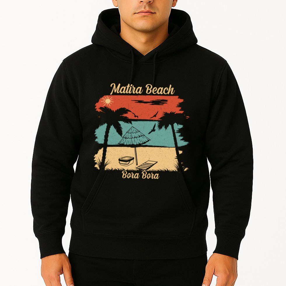 Matira Beach Bora Bora Hoodie