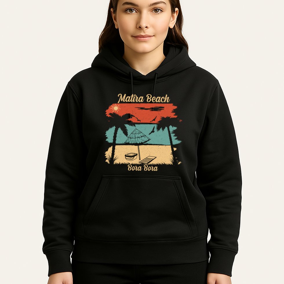 Matira Beach Bora Bora Hoodie