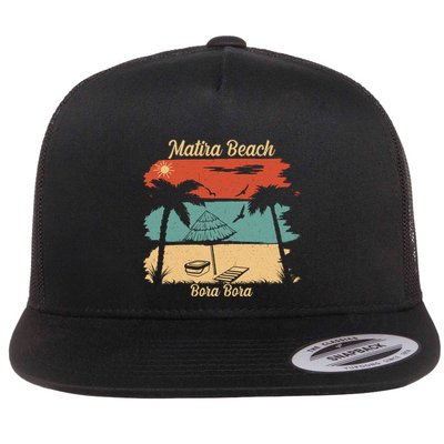 Matira Beach Bora Bora Flatbill Hat