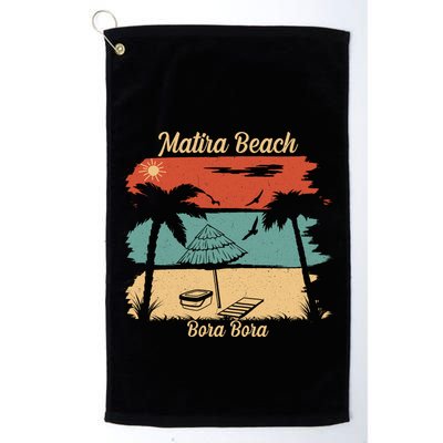 Matira Beach Bora Bora Golf Towel