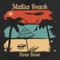Matira Beach Bora Bora Golf Towel