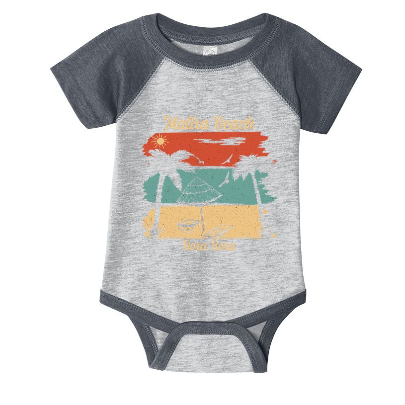 Matira Beach Bora Bora Infant Baby Jersey Bodysuit