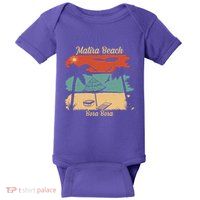 Matira Beach Bora Bora Baby Bodysuit