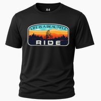 Mountain Bike Biking Cycling Retro MTB Trail Enthusiast Idea Performance Shirt