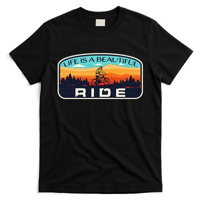 Mountain Bike Biking Cycling Retro MTB Trail Enthusiast Idea T-Shirt