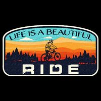 Mountain Bike Biking Cycling Retro MTB Trail Enthusiast Idea Drawstring Bag